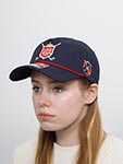 Бейсболка AMERICAN NEEDLE арт. 19H001A-LSTAR Lone Star Lightweight Rope (темно-синий)
